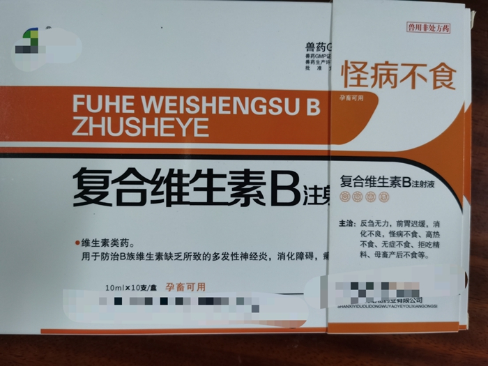 復(fù)合維生素B注射液--用于多發(fā)性神經(jīng)炎，消化障礙，癩皮病，口腔炎等